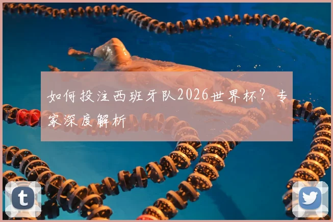如何投注西班牙队2026世界杯？专家深度解析