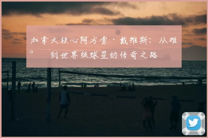 加拿大核心阿方索·戴维斯：从难民到世界级球星的传奇之路
